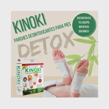 Parches Detox Kinoki – Limpieza Natural Desde Tus Pies